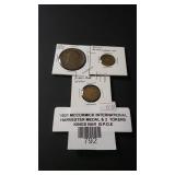 1931 Mccormick International Harvester Medal & 2