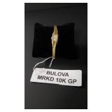 Bulova Marked 10K Gp