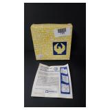 Instructions And Box For A Rain Gauge