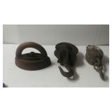 Two Pulleys And One Iron