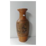 Ceramic Vase With Polar Bears On It