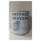 Huitres Oyster 1 Gallon Can