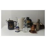 Pitchers, Vase, Lantern Bottom And More