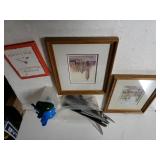 Assorted Flatware, Popsicle Mold, City Pictures