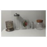 Candle Holder, Picture Frame, Candy Canister And
