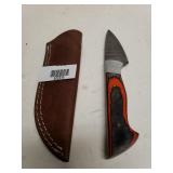 Black/red Knife With Cover