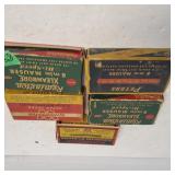 Vintage Gun Cartridge Boxes (some are empty)