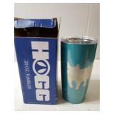 Hogg 20 oz Teal Colored Pig Tumbler