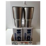 Hogg 30 oz Silver Tumbler(6)