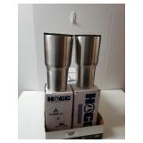 Hogg 30 Oz Silver Tumbler