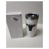 Polar Camel 20 oz White Cow Head Tumblr