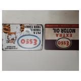 Esso motor Oil Metal Signs