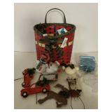 Christmas Basket With Assorted Christmas