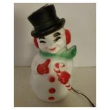 Snowman Working Blow Mold