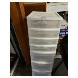 7 Drawer Sterilite Storage Unit