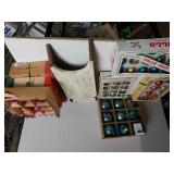 Decorative Wooden Sleigh & Assorted Christmas