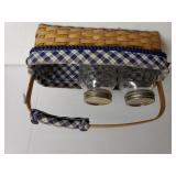 Longaberger Blue Ribbon Basket