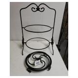 Decorative Plate Holder & Plant Stand