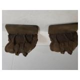 Vintage Cast Iron Horse Bookends