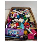 Assorted Lego Type Play Pegs & More