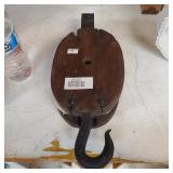 Large Wooden Pulley