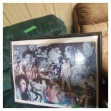 Framed Elvis Presley Puzzle