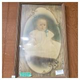 Framed Portrait Of A Baby