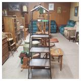 Stacked Metal Trinket Shelves