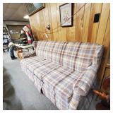 Harlequin Plaid Hida Sleeper Couch