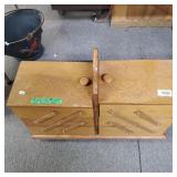 Sewing Cabinet (With Contents)