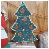 Painted Wood Christmas Tree