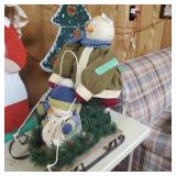 Snowmen On A Sleigh Decoration