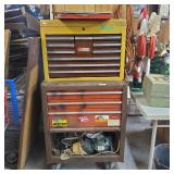 Craftsman Tool Box On Wheels (With Contents)