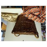Basket With Pillow & Blanket