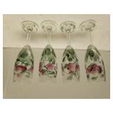 Hand Painted Decorative Glassware