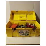 Yellow Tool Box With Tools
