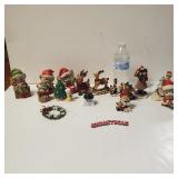 An Assortment Of Christmas Trinkets And Ornaments