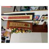 Wooden Shelf, Apple Basket Decor,  Hot Plates,