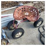 Tractor Seat On Wheels
