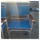 (2) Fold Up Lawn Chairs