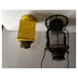 Old Road Lamp & Dietz Vesta Lantern