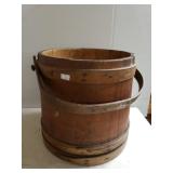 Vintage Wooden Sugar Bucket