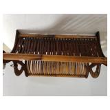 Bamboo Magazine Rack