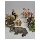 Porcelain Nativity Figures