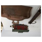 Vintage Hanging Scale, Lionel Lines Railroad Car,