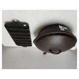 Cast Iron Skillet & Corn Stick Pan