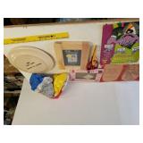 Assorted Frames. Kids Scissors,  Beach Ball &