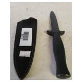 Stainless Steel Black Knife With Cover