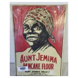 Aunt Jemima Pancake Flour Sign