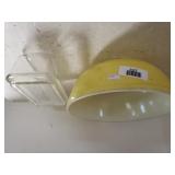 Pyrex Mixing Bowl & Glass Dish